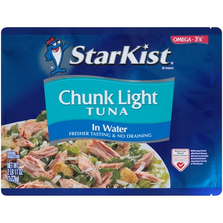 Starkist Light Pouch Chunk Tuna 43 Oz., PK6